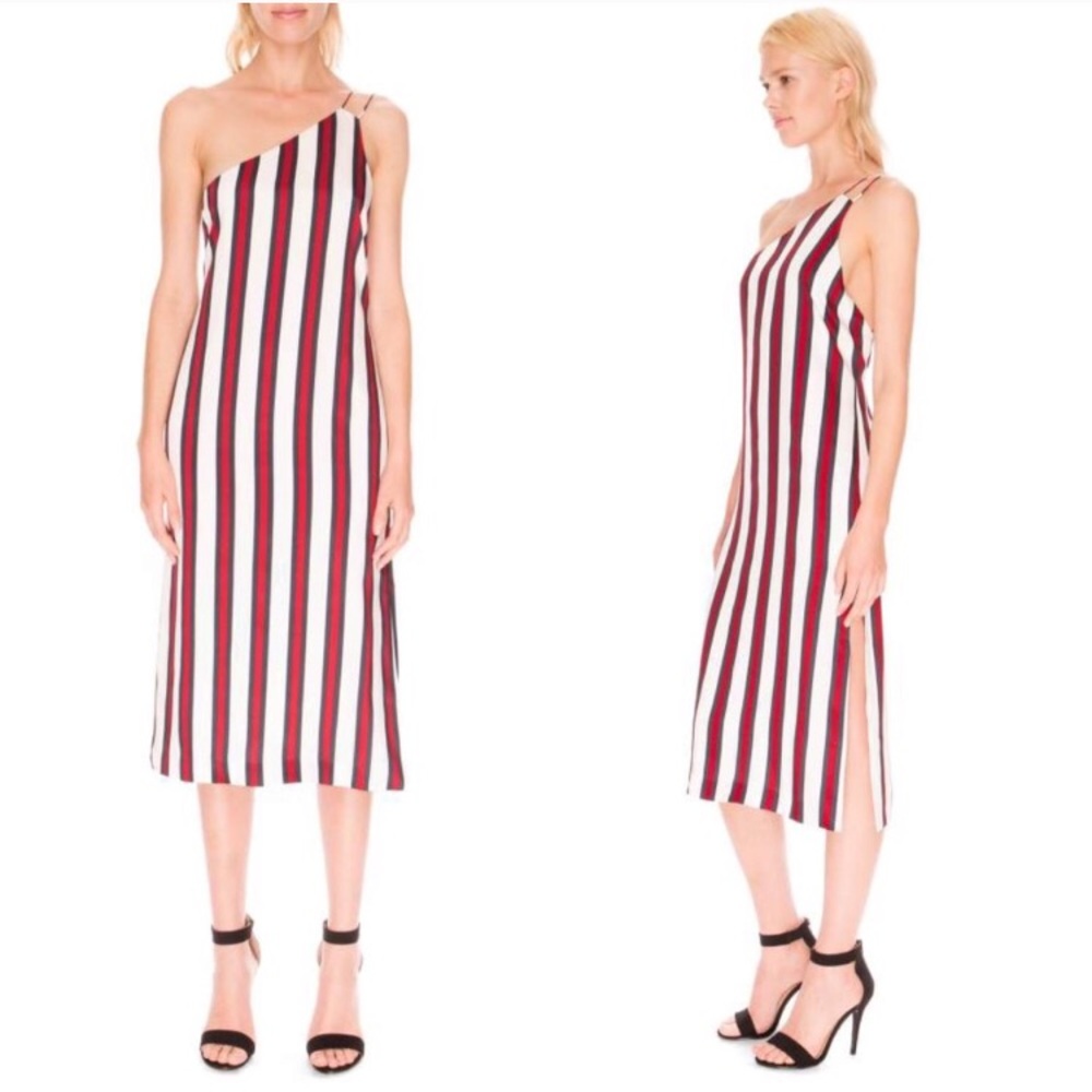Finders Keepers More Time Striped Midi Dress - Picture 3 of 4